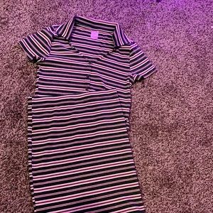 Striped matching set. No Boundaries brand